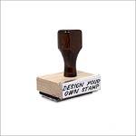 2 1/4&quot; Height Rubber Hand Stamps