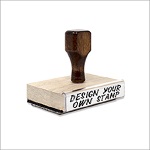 2 3/4&quot; Height Rubber Hand Stamps