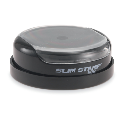 Slim 50R Pre-Inked Pocket Stamp, Circular