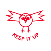 KEEP IT UP - Teacher Printy 4630 Self-Inking Stamp