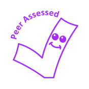 GOOD WORK - PEER ASSESSED - Teacher Printy 4630 Self-Inking Stamp