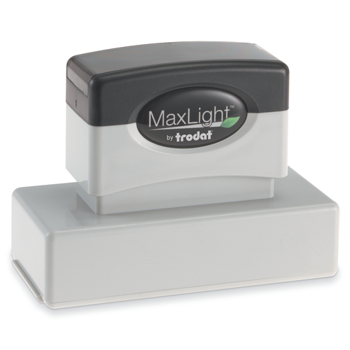 Alaska Notary Maxlight XL2-185 Pre-Inked Rectangular Stamp